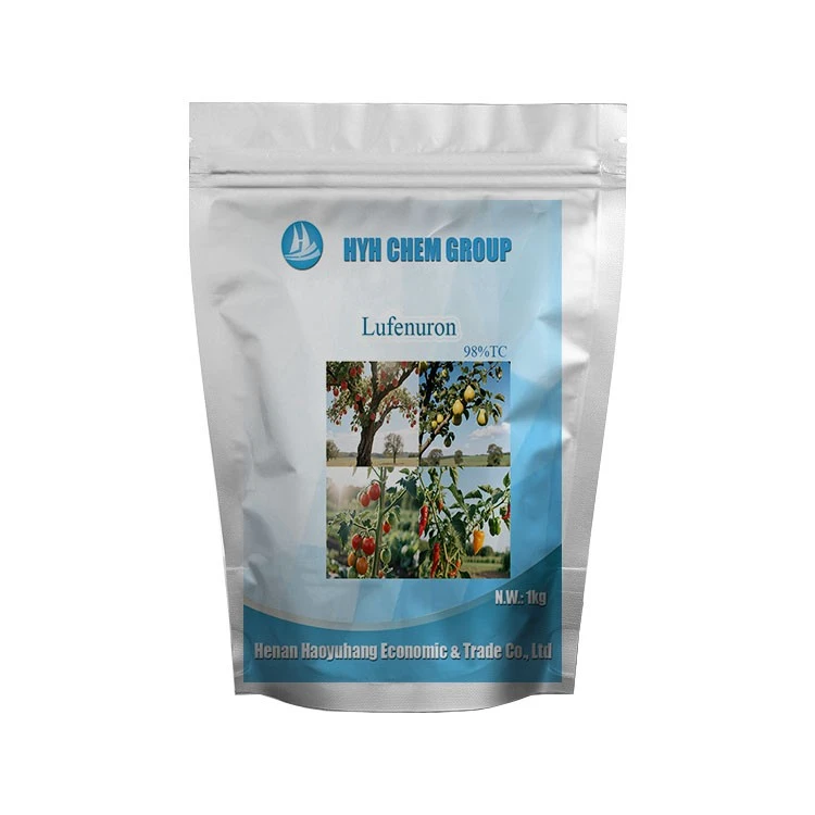 Highly Effective Control Against The Larval Stage Lufenuron，98%TC,5%EC,10%SC CAS No.103055 - 07 - 8 For Tomato And Cabbage. factory