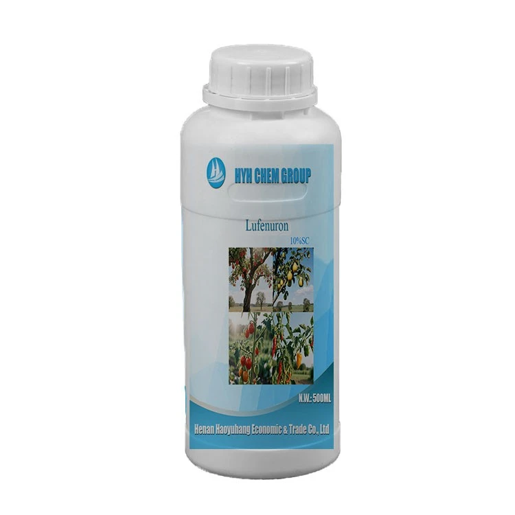 Highly Effective Control Against The Larval Stage Lufenuron，98%TC,5%EC,10%SC CAS No.103055 - 07 - 8 For Tomato And Cabbage. suppliers